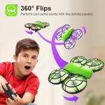 Swifsen Kids Drone with Camera – Mini Rc Toy for Boys, Beginners, Birthday Gifts for Boys and Beginners,Quadcopter Light Toy With 2 Batteries,Rc Drone Indoor Small Helicopter,Altitude Hold