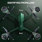 Gleesfun G11PRO Drone Propellers (4Packs) - Replacement Blades, Spare Drone Accessories