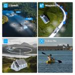 GPS Drone with Camera for Adults, 2K FPV Drone with 4.5" Screen Remote Controller, Brushless Motor, Auto Return, Follow Me, Tap Fly & Circle Fly, Long Flight Time Foldable Quadcopter for Beginners