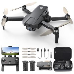 Holy Stone HS720S GPS Drone with Camera for Adults 4K Video, under 249g, 5G 2KM Tranmisson, Smart Fly, Follow Me, 2 Batteries 42-Min Flight Time, Auto Return, Beginner Friendly Mode