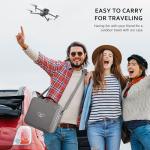 STARTRC Air Case, Portable Travel Bag for DJI Air 3S Fly More Combo, RC Controller Storage, Battery Charging Hub