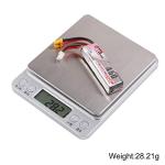 Crazepony 2S HV LiPo Battery, 7.6V 450mAh 80/160C XT30 Plug for Trashcans Larva X Micro FPV Racing Drone Quadcopter - 2PCS