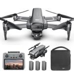 X-Verse SJRC F22 S2+ XR Drones with Camera for Adults 4K, RC Screen, 6KM RC Distance, 2 Axis Gimbal +EIS+Repeater, Professional Drone with Obstacle Avoidance, 3 Batteries for 120min Max Flight Time