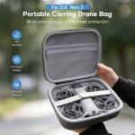 REYGEAK for DJI Neo 2 Carrying Case,Portable Travel Compact Bag for DJI Neo 2 Drone Accessories