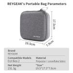 REYGEAK for DJI Neo 2 Carrying Case,Portable Travel Compact Bag for DJI Neo 2 Drone Accessories