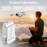 Spicula Intelligent Flight Battery 2 Pack 7.38V 3850mAh Replacement for Mini 3 Series Drone Upgrade Large Capacity Battery Can Fly 47 Mins Compatiable with Mini 3/3 Pro /4 Pro