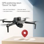 GPS Remote Control Drone, HD Quadcopter with 4K Camera, 7.4V 3000mAh Battery (2 Batteries), 4.5-Inch FPV Screen, 5G Real-Time Transmission, Laser Obstacle Avoidance, Brushless Motor, Optical Flow Positioning, LED Lights, Altitude Hold, Intelligent Hover, One-Button Takeoff, Return on Loss of Control, Low Battery Return, Surround Flight, Waypoint Function, Follow Me, 200g Lightweight Design, Suitable for Beginners and Professionals, Outdoor Aerial Photography Drone