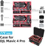 FPVtosky Dual Layer Hard Case for DJI Mavic 4 Pro[CASE ONLY], Waterproof Hard Case for Mavic 4 Pro Drone, Travel Carrying Bag Storage Box for DJI Mavic 4 Pro Fly More Combo Accessories