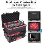 FPVtosky Dual Layer Hard Case for DJI Mavic 4 Pro[CASE ONLY], Waterproof Hard Case for Mavic 4 Pro Drone, Travel Carrying Bag Storage Box for DJI Mavic 4 Pro Fly More Combo Accessories