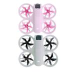 8Pairs(8CCW&8CW) Propellers, Upgrade Less Noise Props Replacement & Better Control, Gemfan D51-5 Cinewhoop 5 Blades Props for RC FPV Racing Freestyle 2inch Cinewhoop Ducted Drone(Red + Grey)