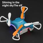Mini Drone with Easy Stunt Flights & 360° Tricks, Perfect Beginner-Friendly Flyer, Mini Drone for Kids with LED & Altitude Hold & Propeller Protection for Indoor Outdoor Mini Quadcopter