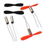 Propeller Prop 716 And 614 Hollow Cup Motors Drone Propeller For Remote Control Aircraft Helicopter Quadcopter Spare Parts 4 Unmanned Aircraft Blades And 4 Core Micro Motor Kits (716 hollow cup motor)