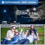 AVIALOGIC Mini Drone with Camera for Kids, Remote Control Helicopter Toys Gifts for Boys Girls, FPV RC Quadcopter with 1080P HD Live Video Camera, Altitude Hold, Gravity Control, 2 Batteries