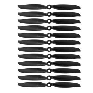skrnrhrery 6040 6x4 Rc Propellers for Remote Control Aircraft Quadcopter Remote Control Aircraft 2450special for Motor12pcs Propeller Props