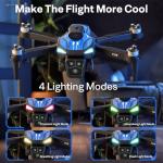 F179 Drone with 1080P Camera, Brushless Motors, Obstacle Avoidance & WIFI Control,Trajectory Flight, 3D Flip, Optical Flow Positioning, Electric 90° Lens, Quadcopter for Adults/Kids/Beginners