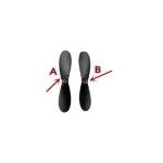 Mini quadcopter propeller, remote control aircraft propeller, mini propeller suitable for small and medium-sized unmanned aerial vehicles, 20 propeller props, 35, 37, 42, 46 mm, etc. (42mm/1.65in（黑色）)