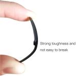 Mini quadcopter propeller, remote control aircraft propeller, mini propeller suitable for small and medium-sized unmanned aerial vehicles, 20 propeller props, 35, 37, 42, 46 mm, etc. (42mm/1.65in（黑色）)