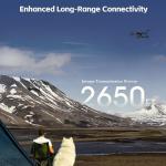 Auto Hover Foldable Drone with Camera for Adults 4K HD, Super Endurance WiFi Quadcopter Drones with Brushless Motor, 2650 FT Control Range, 60+ Min Extended Flight Time, Follow Me Feature (3 Batteries) for Beginners