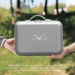 WOKEMA Father&I Drone Pro 4/3 Mini Accessories Only (Carry-ing) Protective Case Hard Storage Organizer Bag Holder for Dji Mini 4 Pro /3P/3 Combo Crossbody &Two Way Zipper, Grey(NOT Silicone)