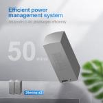 RAIGNV S119 4K Drone with Camera for Adults, GPS Auto Return, Obstacle Avoidance, Brushless Motor, 5G Screen Remote, 3 Batteries 75 Min Flight, Dual Camera 120° Wide-Angle, 2000M Range, 120M Altitude FPV Quadcopter