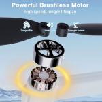 Drone with Camera for Adults and Beginners,Drones for kids 1080P HD FPV,Brushless Motor, Gesture Control, One Key Start/Land, 360° Flip, Waypoints Fly, 3 Speed Mode,Kids Drone Toys Gifts for Boys