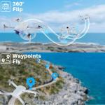 Drone with Camera for Adults and Beginners,Drones for kids 1080P HD FPV,Brushless Motor, Gesture Control, One Key Start/Land, 360° Flip, Waypoints Fly, 3 Speed Mode,Kids Drone Toys Gifts for Boys