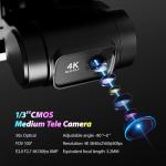 Contixo Drone for Adults, 4K/30FPS Video, 2-Axis Gimbal & EIS, Obstacle Avoidance, 5.5" Touch Screen Remote, GPS & Optical Flow, Brushless Motor, 4 Miles Flight & FPV Transmission, 42 Min Flight Time