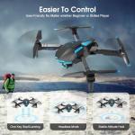 Drone with Camera 1080P for Kids and Adults, RC Quadcopter Foldable FPV Drone for Beginners, Toys Gifts for Boys and Girls