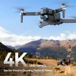 Ruko F11GIM2 Drones with Gimbal+EIS 4K Camera for Adults, 96 Min Long Flight Time16404ft Long Range FPV, Auto Return Home with GPS, Foldable Quadcopter, FAA Remote ID Compliant