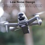 Craznick Propellers for DJI FPV Blades - 8Pcs Props Quick Replacement Spare Part Low Noise Props Wings for DJI FPV Drone Accessories Red Tips