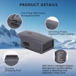 Dalkat Dalee 2 Pack Mavic Pro Battery for DJI, Intelligent Flight Batteries Replacement Compatible with DJI Mavic Pro, Mavic Pro Platinum, Mavic Pro Alpine White Drone Battery 3830mAh 11.4V