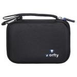worfty Case for ALTO Bluetooth Total 2 / ALTO Bluetooth Ultimate XLR Equipped Rechargeable Bluetooth Receiver Organizer - Hard Protective Travel Carrying Storage Bag (Black)
