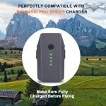 Dalkat Dalee 2 Pack Mavic Pro Battery for DJI, Intelligent Flight Batteries Replacement Compatible with DJI Mavic Pro, Mavic Pro Platinum, Mavic Pro Alpine White Drone Battery 3830mAh 11.4V