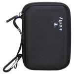 worfty Case for ALTO Bluetooth Total 2 / ALTO Bluetooth Ultimate XLR Equipped Rechargeable Bluetooth Receiver Organizer - Hard Protective Travel Carrying Storage Bag (Black)