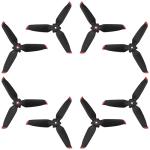 Craznick Propellers for DJI FPV Blades - 8Pcs Props Quick Replacement Spare Part Low Noise Props Wings for DJI FPV Drone Accessories Red Tips