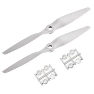 FOCMKEAS 2 Pcs 7050 7×5" Propeller Prop,Remote Control Propeller,Rc Quadcopter Propellers,Gray Nylon Drone Propellers for Stunt Planes Gliders Flying Wings Delta Wings Drones