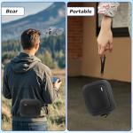 Krypthos Carrying Case for DJI Neo, Portable Shoulder Bag Travel Neo Case with Elastic Strap to Fix DJI Neo Drone, Suit for Travel and Home Storage Drone and Its Accessories Black- Not for Neo 2