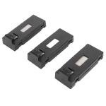 3PCS Drone Battery 2600MAH 3.7V, Drone Battery Long Life Rechargeable, Replacement Lithium Battery for Quadcopter E88, for Brushless for S13 S1 APP8GPS