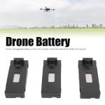 3PCS Drone Battery 2600MAH 3.7V, Drone Battery Long Life Rechargeable, Replacement Lithium Battery for Quadcopter E88, for Brushless for S13 S1 APP8GPS