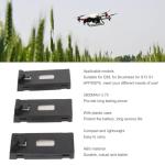3PCS Drone Battery 2600MAH 3.7V, Drone Battery Long Life Rechargeable, Replacement Lithium Battery for Quadcopter E88, for Brushless for S13 S1 APP8GPS