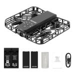 HOVERAir X1 Drone with Camera, Self-Flying Camera Drone with Follow Me Mode, Foldable Mini Drone with HDR Video Capture, Palm Takeoff, Intelligent Flight Paths, Hands-Free Control Black (Combo Plus)