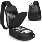 PEKREWS Air 3S Case, Portable Drone Bag Compatible with DJI Air 3, Travel Drone Backpack for DJI RC 2/N3/N2 Remote Controller, Sturdy Waterproof RC 2 Carrying Case for Fly More Combo Accessories