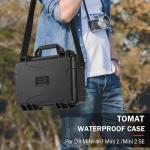 Tomat Mini 4K Case Waterproof Hard Carrying Case for DJI MINI 4K/Mini 2 /Mini 2 SE Fly More Combo Accessories