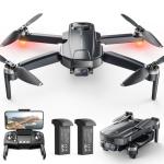 WeFone Drones with Camera for Adults 4k, WF31 GPS RC Drone FPV Foldable Quadcopter for Beginner with Brushless Motor, 5G Wi-Fi Transmission, Auto Return, Follow Me, Waypoints, 50 Min Flight Time