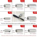 Mini Propeller Blades, 20 Propeller Props Suitable for Remote-Controlled Aircraft Quadcopter, The Propeller of UAV is 1.81 in Long and The Axial Aperture is 0.03 in.Propeller Parts