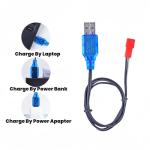 Itexkun 2 Pcs 3.7V 800mAh 25C 902540 Rechargeable Lipo Battery JST Plug with USB Charger for X56W X400 X400W X300C X400C X800 HS110 HS200 S670 V950hd S1750 V2450 X500 HJ818H J819S RC Quadcopter