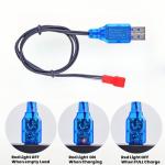 Itexkun 2 Pcs 3.7V 800mAh 25C 902540 Rechargeable Lipo Battery JST Plug with USB Charger for X56W X400 X400W X300C X400C X800 HS110 HS200 S670 V950hd S1750 V2450 X500 HJ818H J819S RC Quadcopter