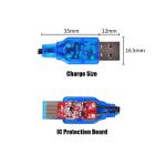 Itexkun 2 Pcs 3.7V 800mAh 25C 902540 Rechargeable Lipo Battery JST Plug with USB Charger for X56W X400 X400W X300C X400C X800 HS110 HS200 S670 V950hd S1750 V2450 X500 HJ818H J819S RC Quadcopter