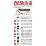 Lancer Tactical 7.4V 1450mAh 30C Stick Lipo Battery (Dean Connector)