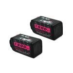 CNHL 1500mAh 4S Lipo Battery 14.8V 100C with XT60 Plug for FPV Drone Racing RC Quadcopter Helicopter Airplane Boat Car(2 Packs)